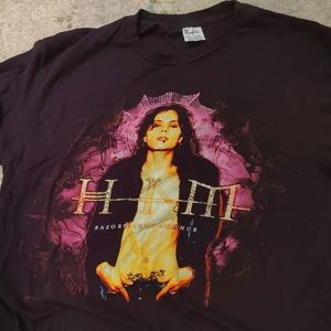 HIM Razorblade Romance Tee Shirt Size Large